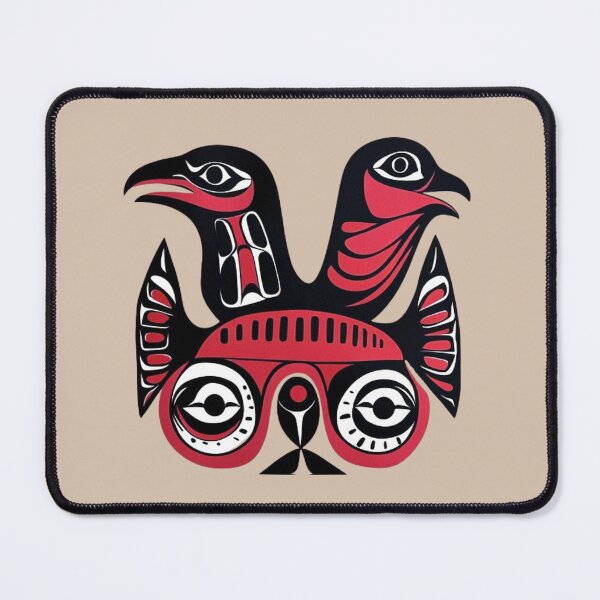 Item preview, Canada’s Pacific Northwest Indigenous – Raven and Salmon Motif designed and sold by Myra365Art.