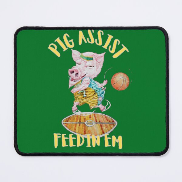 Item preview, PIG ASSIST BASKETBALL T-SHIRT  designed and sold by DennisKing.