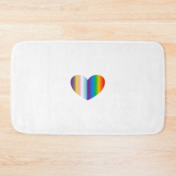 Item preview, LGBTQ Pride inclusive rainbow heart designed and sold by Inspirationmotivation.