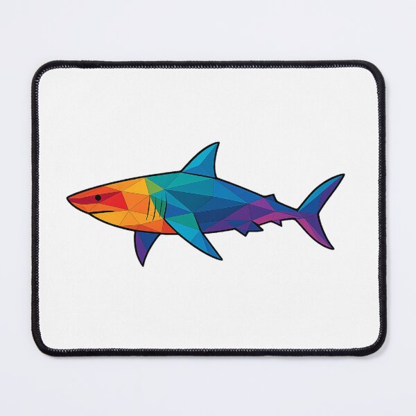 Item preview, Prismatic Shark designed and sold by TheWonkyEaselCo.
