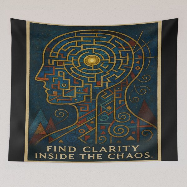 Item preview, Find clarity inside the chaos designed and sold by TheDripCartel.
