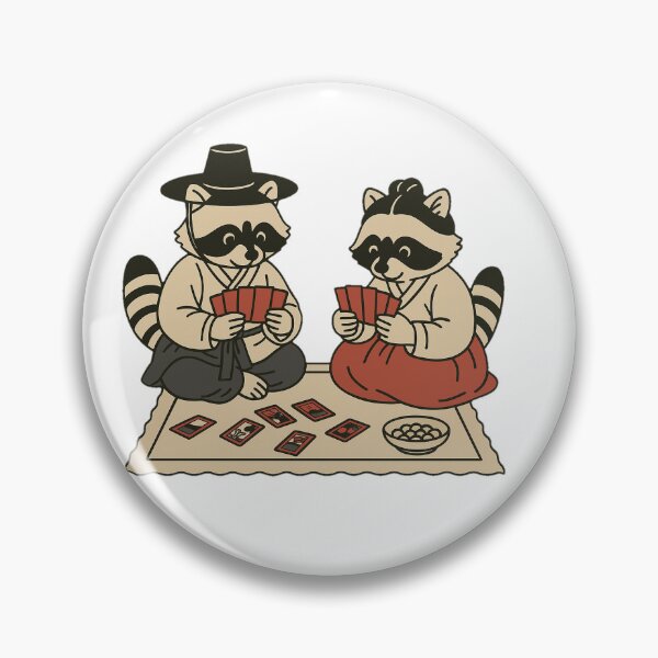 Item preview, Korean Raccoon - Go Stop designed and sold by aCivilian.
