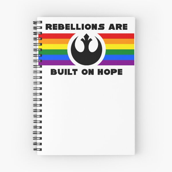 Item preview, Star Pride - Rebel Hope on Pride Flag designed and sold by Ampersand Creations.