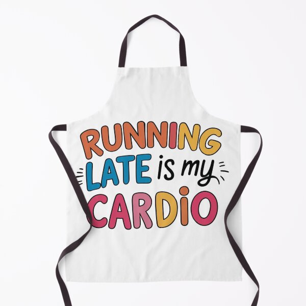 Item preview, Funny Fitness Tee - 'Running Late is My Cardio' - Unisex Jersey T-Shirt for Gym Lovers, Casual Wear, Gift for Friends, Humor Apparel, designed and sold by AKPixelDesigns.