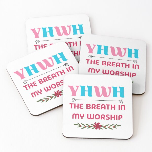 Item preview, YHWH Breath of Worship with Floral Ornament designed and sold by AnyMar2023.