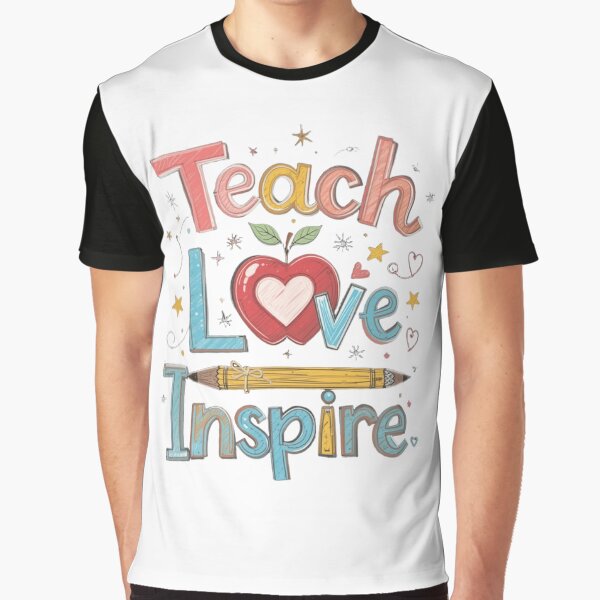 Item preview, Teach love inspire designed and sold by sosason.