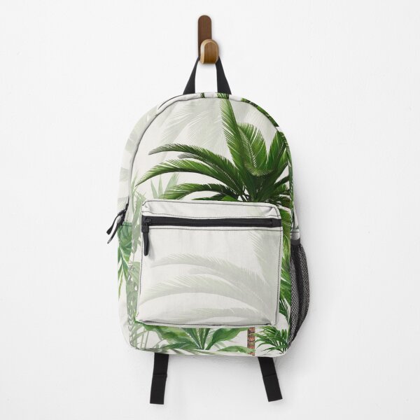 Item preview, Tropical Palm Trees Watercolor Aesthetic Landscape - Lush Green Oasis designed and sold by ElizabethCoelho.