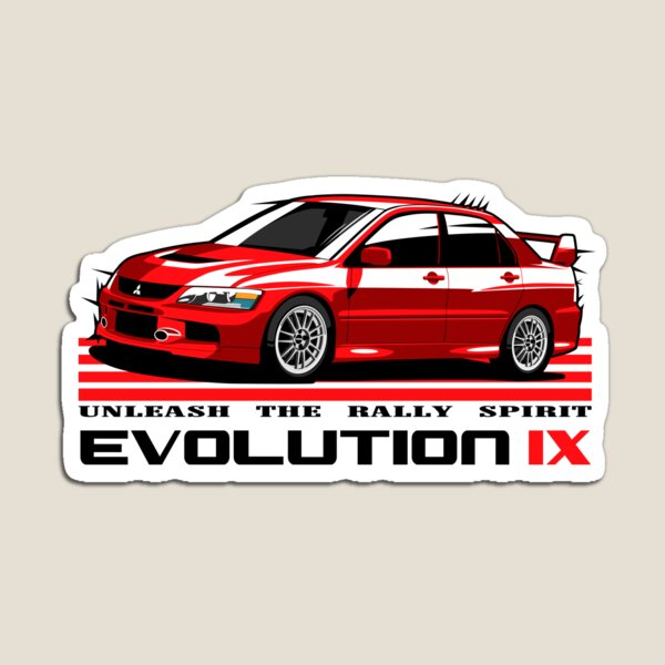 Item preview, Evolution IX y EVO 9 desata el espíritu del rally: un coche legendario del JDM designed and sold by Rifart Shop.