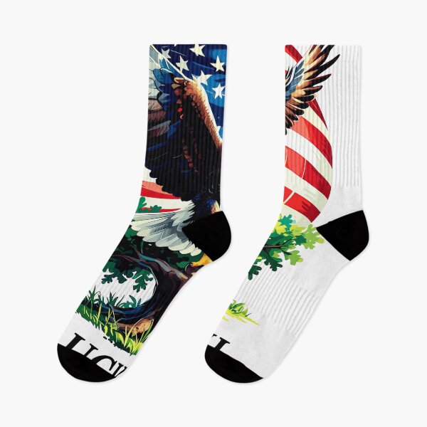 Item preview, Cluck Yeah I'm American Funny Bald Eagle Patriotic USA designed and sold by designleon19.