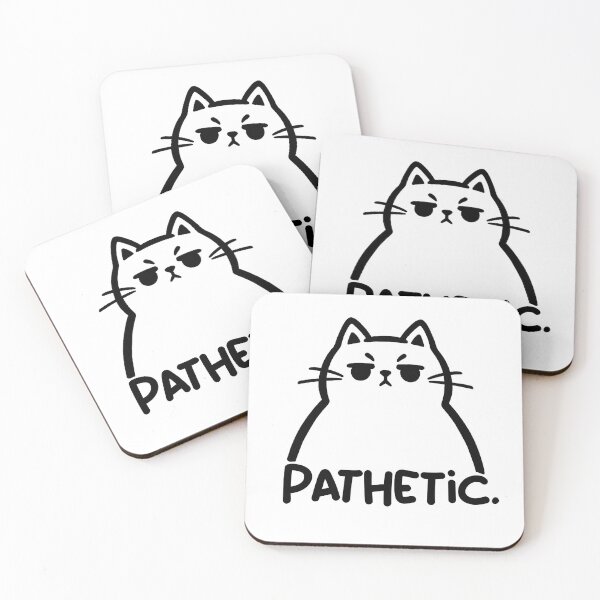 Item preview, Pathetic cat designed and sold by NemiMakeit.