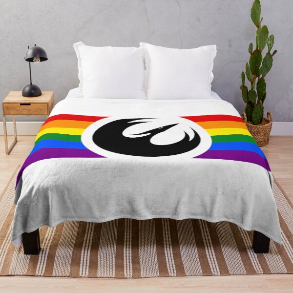 Item preview, Star Pride - Starbird on Classic Pride Flag designed and sold by Ampersand Creations.
