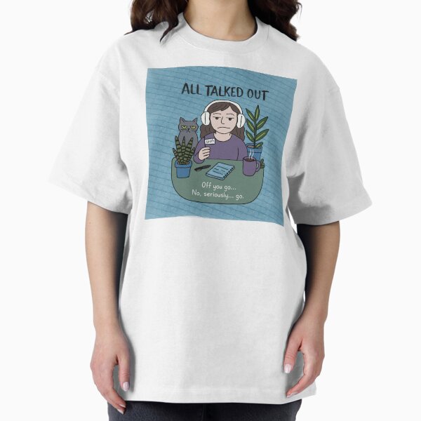 Item preview, All Talked Out designed and sold by Sass&Sanctuary.