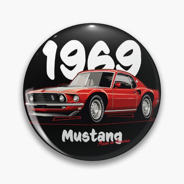 Item preview, 1969 Mach 1 – Vintage Muscle Icon designed and sold by Rifart Shop.