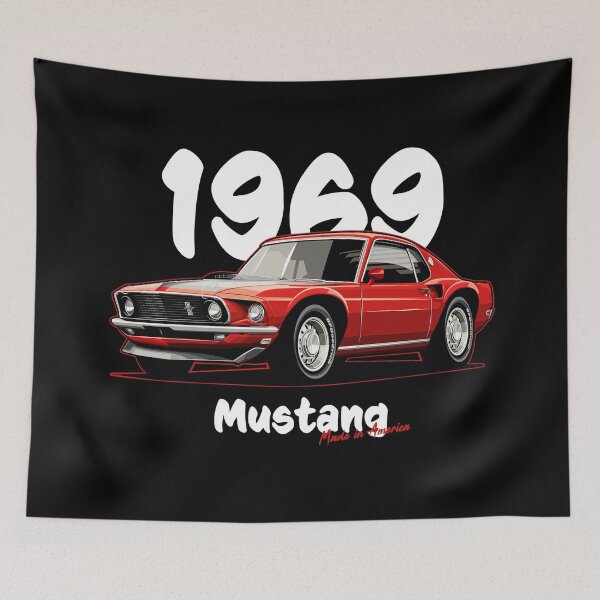 Item preview, 1969 Mach 1 – Vintage Muscle Icon designed and sold by Rifart Shop.