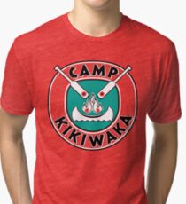 Lager Kikiwaka - Bunk'd - roter Hintergrund Vintage T-Shirt