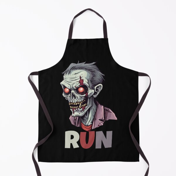 Item preview, RUN Zombie – Horror Skull with Glowing Eyes Graphic designed and sold by Karim-Karem.