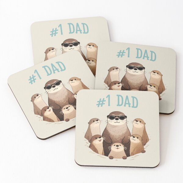 Artikelvorschau, Adorable Otter #1 Papa - Süßes Vatertagsgeschenk entworfen und verkauft von Hostar2024.