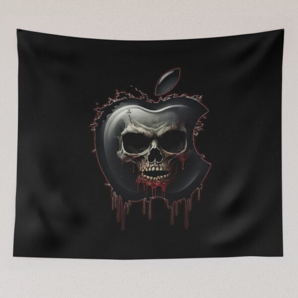 Item preview, Evil Apple, Poison, Death Skull, Black Magic designed and sold by Burn-Ego.