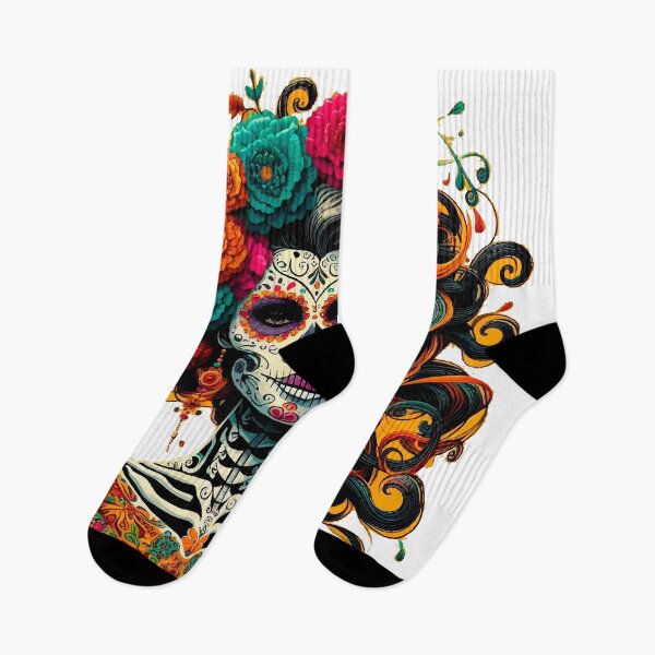 Item preview, Modern and Elegant Catrina – Artistic Illustration Inspired by Mexican Tradition designed and sold by  Ojo de Lilith.