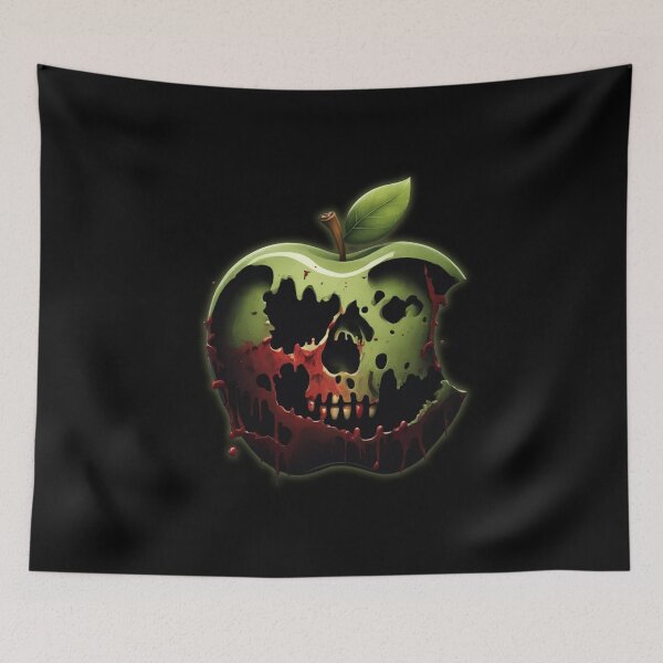 Item preview, Corrupted Apple, Poison, Death Skull, Black Magic designed and sold by Burn-Ego.