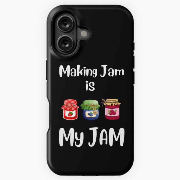 Item preview, making jam quote Funny jam maker cute jam chars berry jam lover  designed and sold by Artstastic.