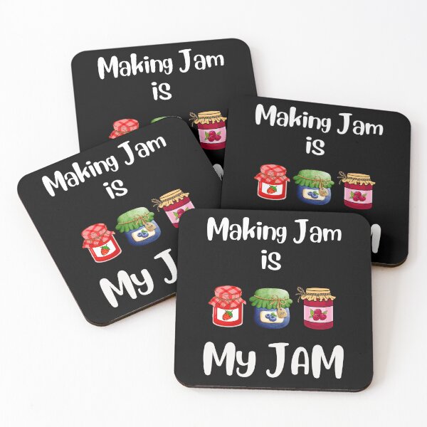 Item preview, making jam quote Funny jam maker cute jam chars berry jam lover  designed and sold by Artstastic.