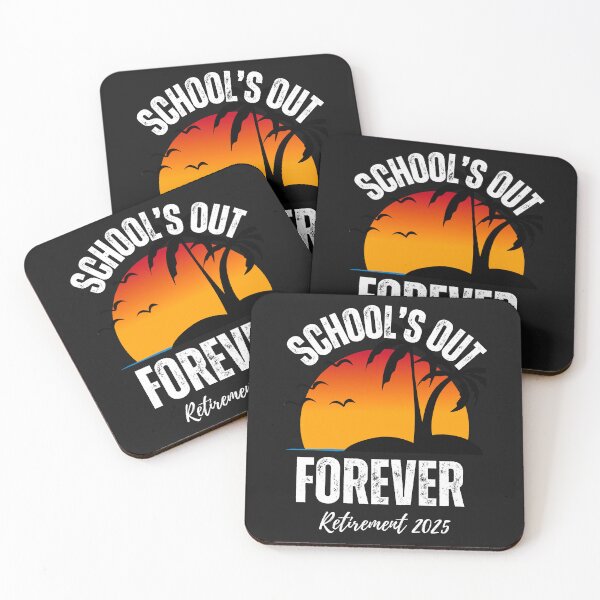 Item preview, School out forever retirement 2025 summer designed and sold by erozzz.