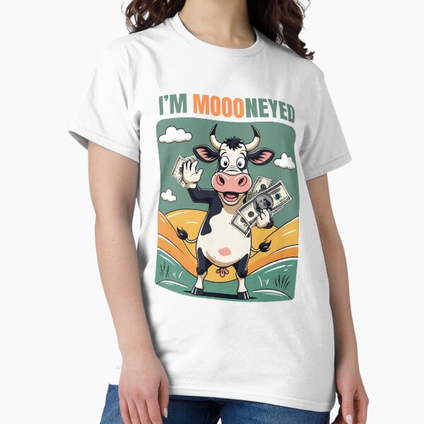 Item preview, I'm mooneyed Funny Cow designed and sold by JKxGraphics.