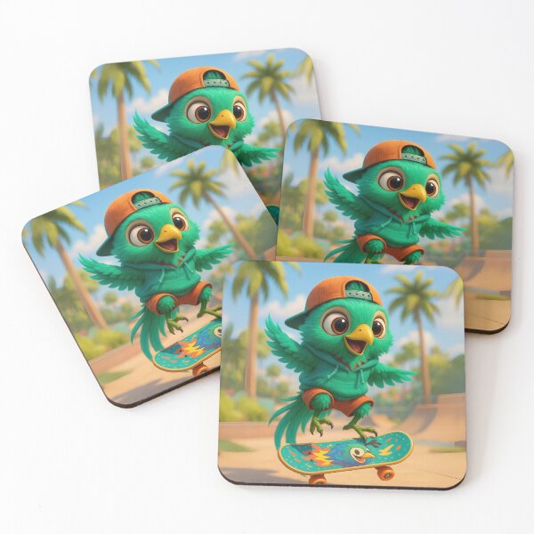 Item preview, Skater Quetzal designed and sold by Sillytoe.