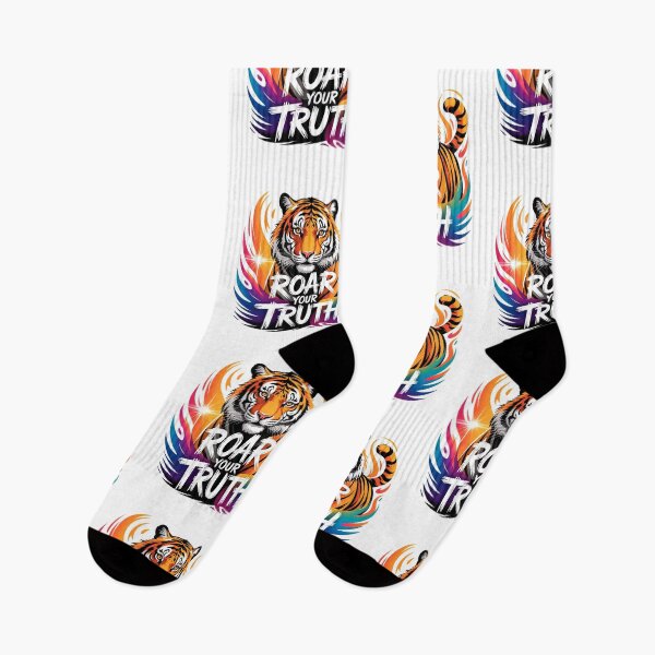 Item preview, Roar Your Truth Colorful Tiger Art designed and sold by Bliss Find And Design.