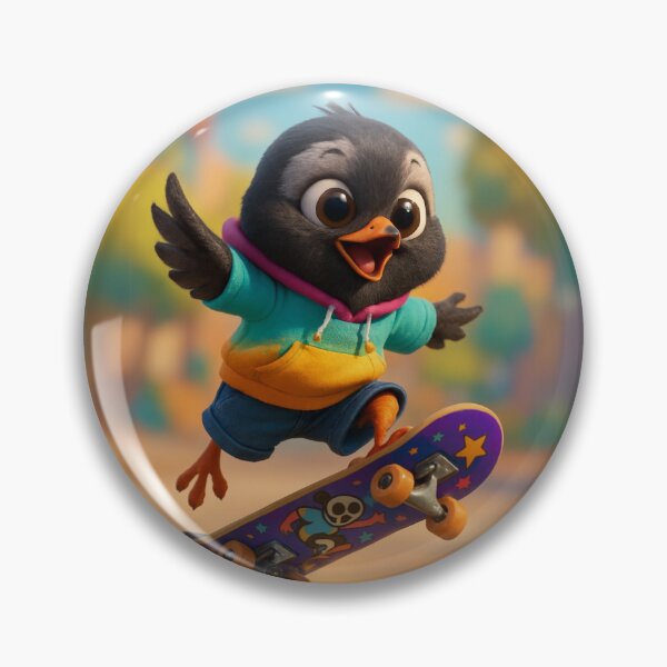 Item preview, Skater Redstart designed and sold by Sillytoe.