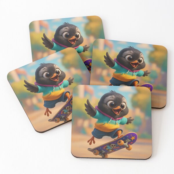 Item preview, Skater Redstart designed and sold by Sillytoe.