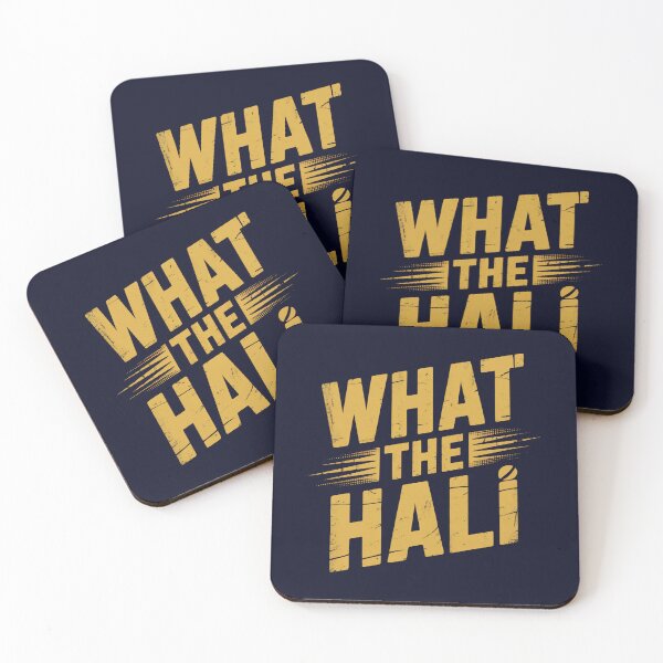 Item preview, What The Hali?! - Funny Basketball Humor & Fan Design designed and sold by G350.