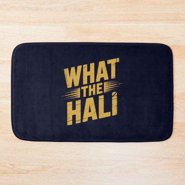 Item preview, What The Hali?! - Funny Basketball Humor & Fan Design designed and sold by G350.