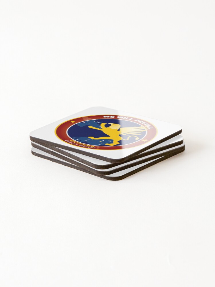 Thumbnail 4 of 5, Coasters (Set of 4), NROL-27 Program Logo designed and sold by Spacestuffplus.