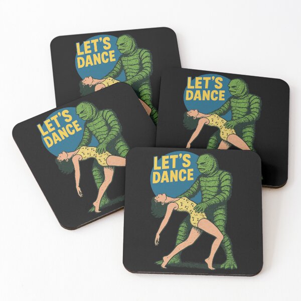 Item preview, Let’s Dance Creature Feature – Retro Monster Mash Dance Design	 designed and sold by Victor Shadehorn.