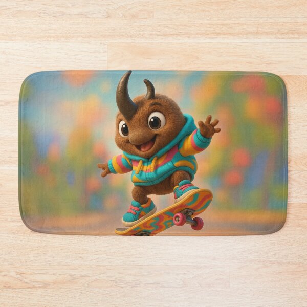 Item preview, Skater Rhino Beetle designed and sold by Sillytoe.