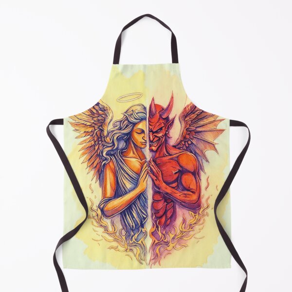 Item preview, Divine Duality: Angel & Demon Embracing Balance (Yin & Yang) designed and sold by Real Love.