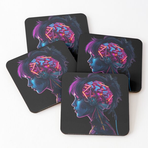 Item preview, Cyber Mind, Cyberpunk Brain, Cybergirl designed and sold by Burn-Ego.