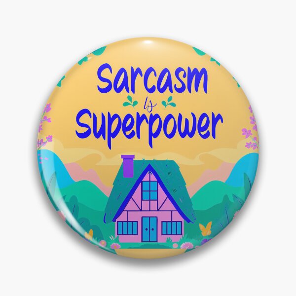Item preview, Sarcasm Power: Whimsical World with a Punchline designed and sold by ART ATTACK ZONE.