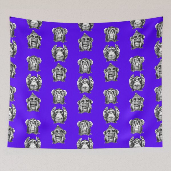 Item preview, 3 Wise Monkeys designed and sold by UhmBunny.