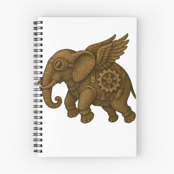 Item preview, The Steampunk Elephant designed and sold by RetroGamerSpot.