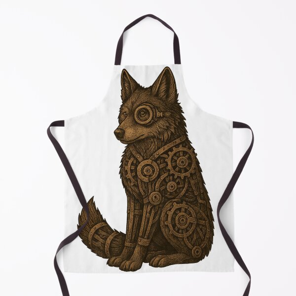 Item preview, The Steampunk Wolf designed and sold by RetroGamerSpot.