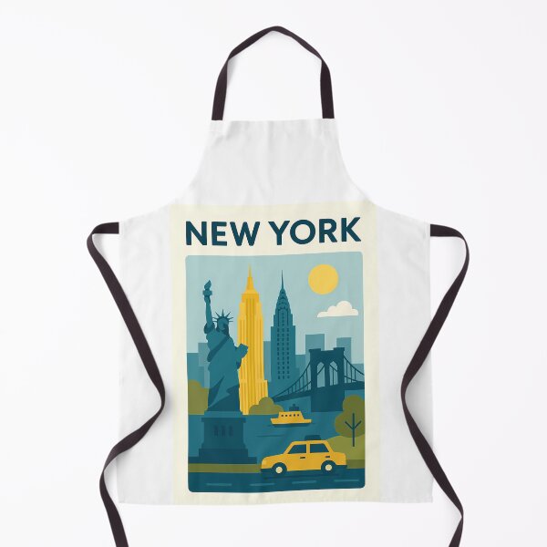 Item preview, New York - Flat Minimalist Travel Series designed and sold by UMLAUT STUDIOS.