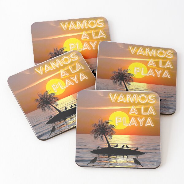 Item preview, Tropical sea islad on sunset calm and peace - summertime joy designed and sold by Atarac.