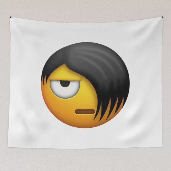Item preview, Emo Edgar Emoji Face designed and sold by distul.