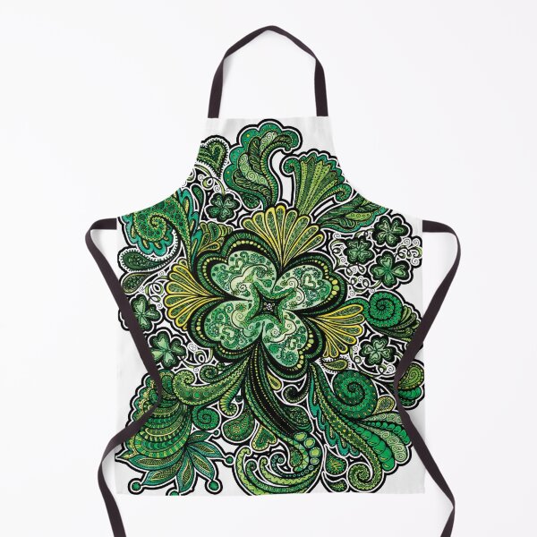 Item preview, Lucky Green Four Leaf Clover Shamrock Design designed and sold by PinkWinkDesigns.