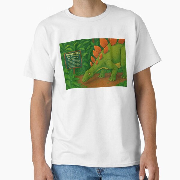 Item preview, Friendly Stegosaurus Adventure (Kids Age 8ish!) designed and sold by Swiftthistle.