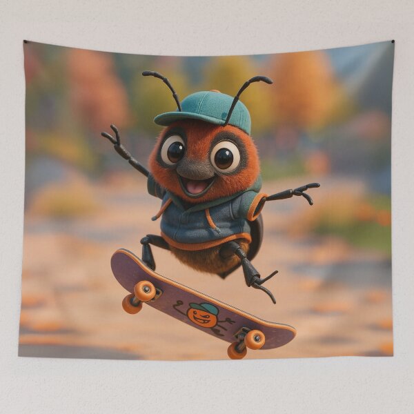 Item preview, Skater Soldier Beetle designed and sold by Sillytoe.