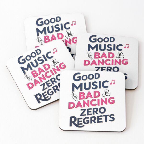 Item preview, Zero Regrets Bad Dancing Loving Life designed and sold by Bliss Find And Design.